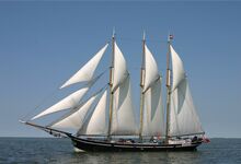 Der Segelschoner Brandaris. Foto: NAUPAR