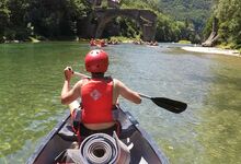 Der Fluss Tarn in Frankreich bietet für Paddler*innen hinter jeder Biegung etwas Neues. Foto: Leonie Röhrs
