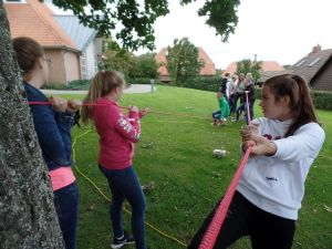 Erlebnispädagogik mit den Trainees - Foto: Anna Thumser